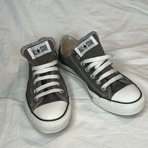 Converse Gray and White Sneakers